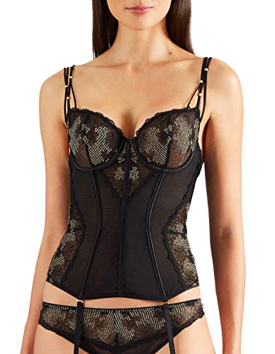 Aubade Damen La Belle Etoile Guepiere Bustier, Onyx, 75B von Aubade