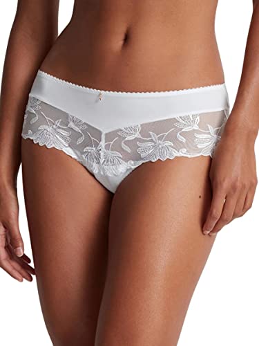 Aubade Damen Lovessence Saint-Tropez Slip Hipster-Höschen, Weiß (Weiß), M von Aubade