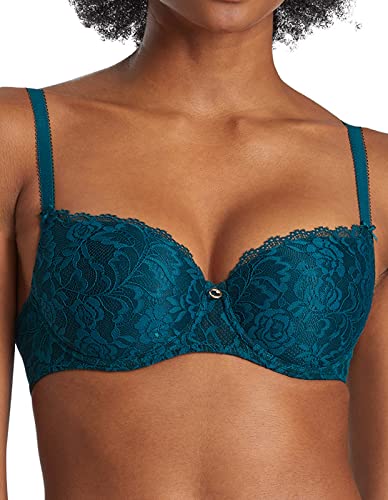 Aubade Damen ROSESSENCE_HK04 Push-Up BH, deep Green, 95E von Aubade