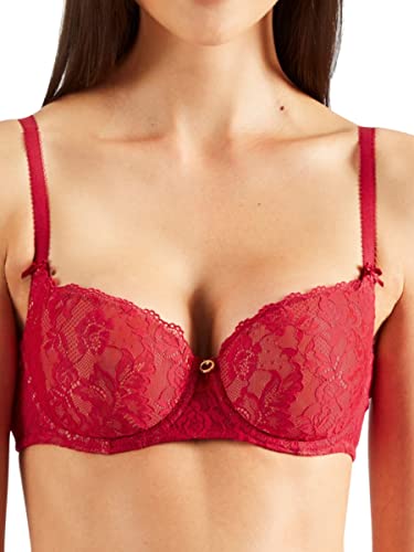 Aubade Damen Rosessence Demi Bra, Rot (Gala), 70D von Aubade