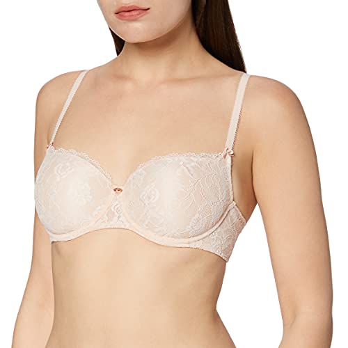 Aubade Damen Rosessence Half-Cup Bra Balconette-BH, schwarz, 75DD von Aubade