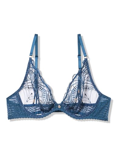 Aubade Damen Rthnic Vibes BH, blau, S von Aubade