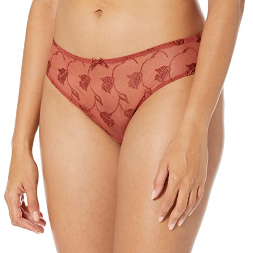 Aubade Damen Softessence Brasilianischer Slip Unterwäsche im Bikini-Stil, Orange (Terracotta), M von Aubade