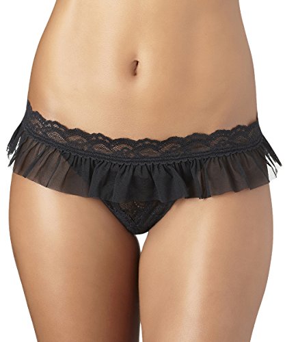 Aubade Damen Boite Desir Thong Panties, Schwarz, U von Aubade