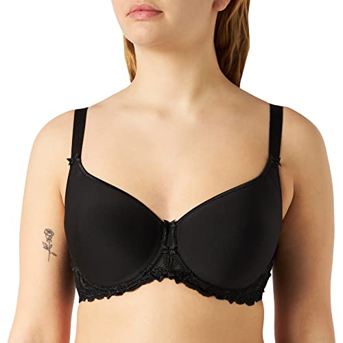 Aubade Damen T-Shirt Bra AU BAL DE FLORE SCHWARZ 90D von Aubade