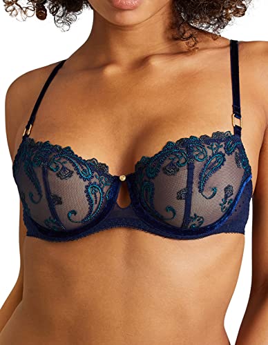 Aubade Damen Velvet Memories_RBF14 Demi Bra, Twilight, 100D von Aubade