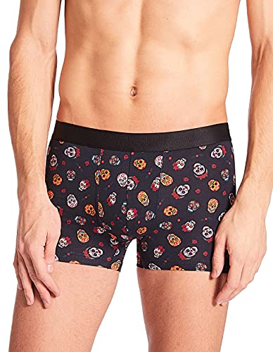 Aubade Homme XB58T 2er-Pack Taillierte Boxershorts Tetes De Mor 42 von Aubade