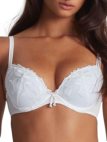 Aubade Damen Lovessence Plunge-BH, Undurchsichtige, Weiß (Weiß), 80A von Aubade