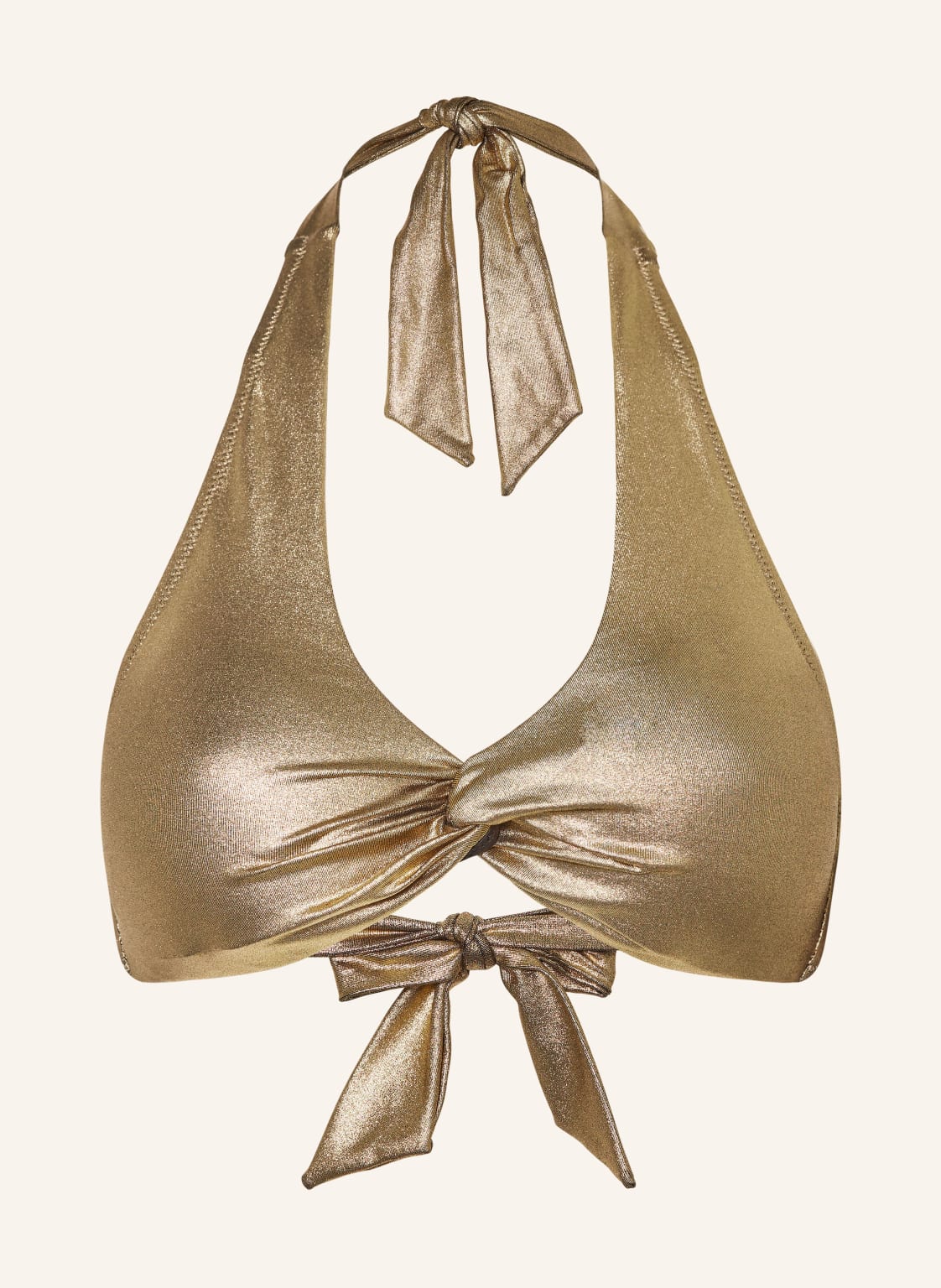 Aubade Neckholder-Bikini-Top Sunlight Glow gold von Aubade