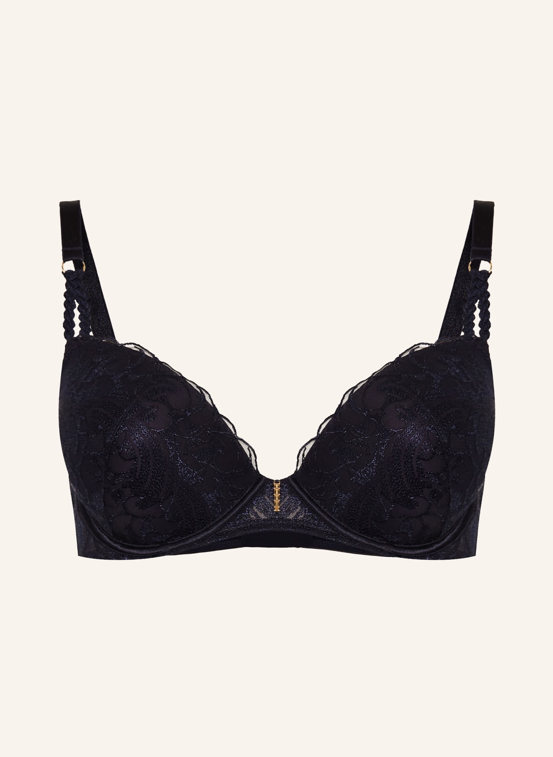 Aubade Push-Up-Bh Satin Memories blau von Aubade