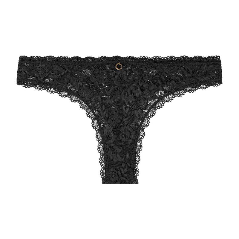 Aubade Rosessence tanga Slip, Schwarz, Größe: 38, Damen von Aubade