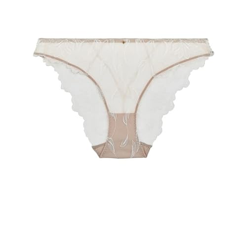 Aubade Damen Season of Love Italian Brief Unterwäsche im Bikini-Stil, Weiß (Caresse), L von Aubade