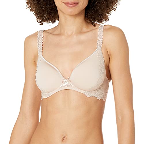 Aubade Softessence, Gemoldeter Halbschalen Komfort BH, Sexy Lingerie für Damen, Komfort, verstärkter Halt, Push up, Farbe: Nude von Aubade