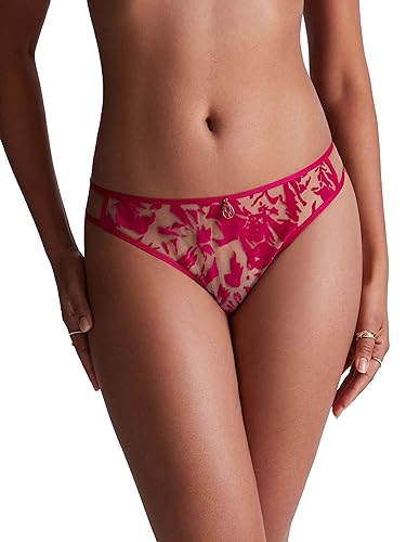 Aubade Damen Wild Vibration Tanga Unterwäsche im Bikini-Stil, Pink (Hot Pink), XS von Aubade