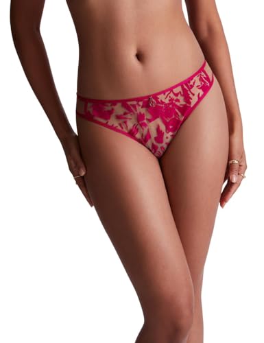 Aubade Damen Wild Vibration Tanga Unterwäsche im Bikini-Stil, Pink (Hot Pink), XS von Aubade