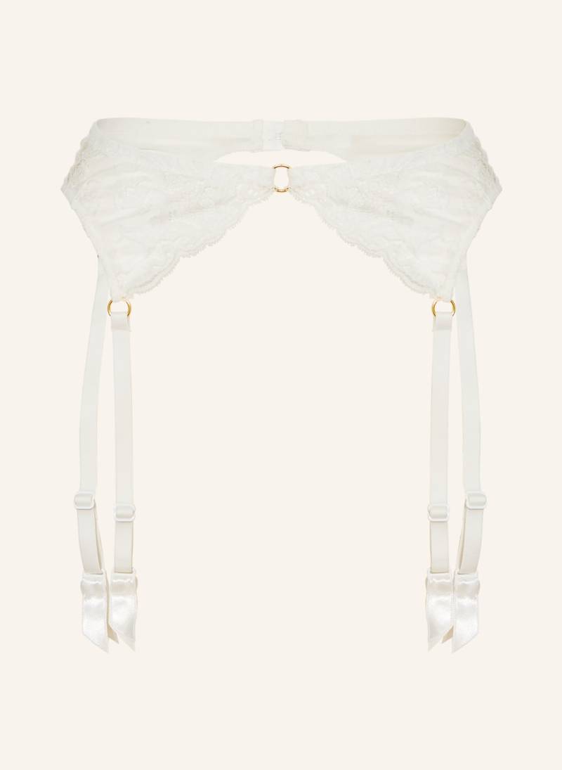 Aubade Strumpfhalter Kiss Of Love weiss von Aubade
