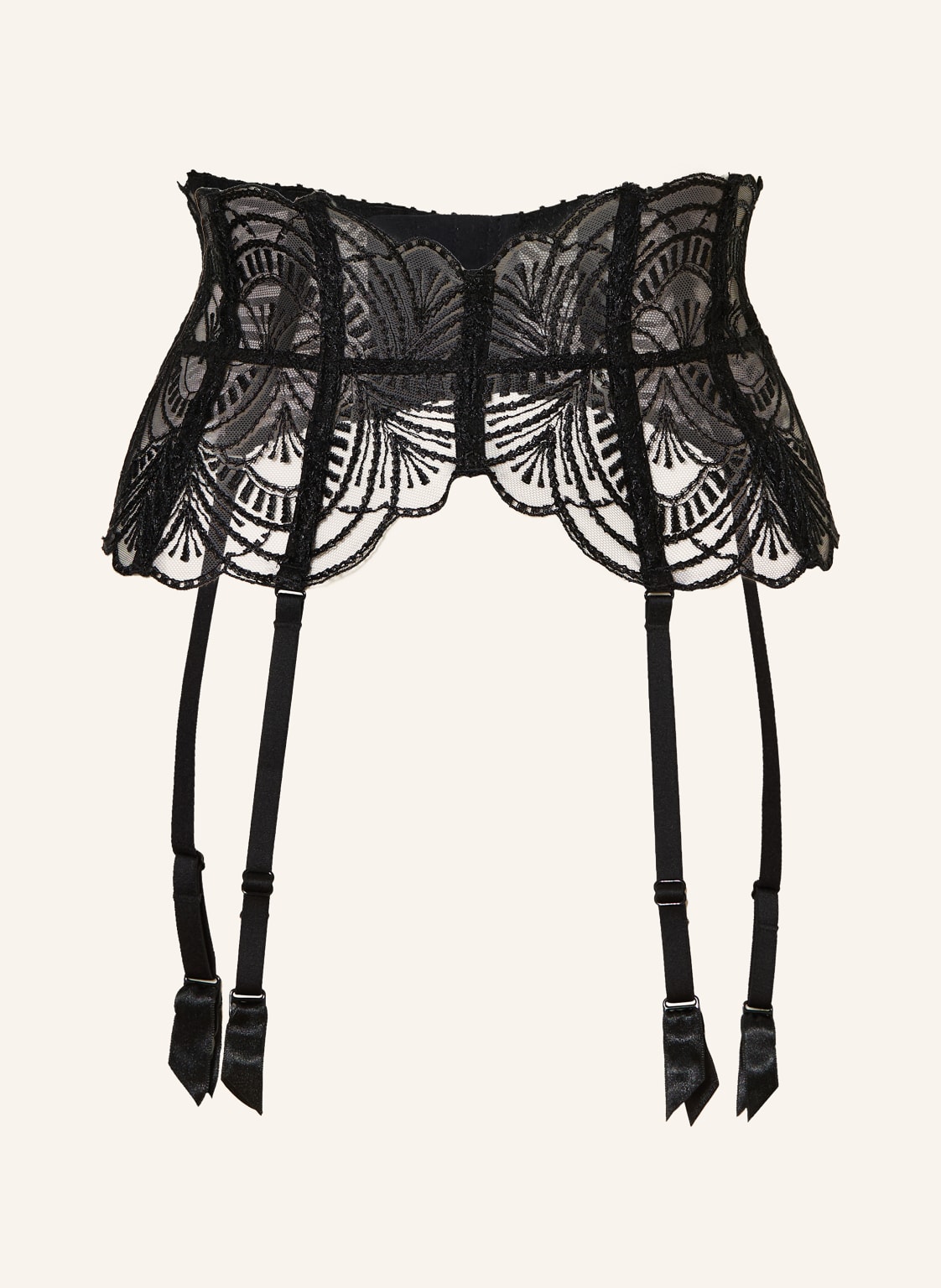 Aubade Strumpfhalter Vibes schwarz von Aubade