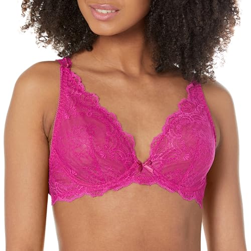 Aubade Damen Von Danse des Sens BH, Durchsichtig, Rosa Pulsion, 85C von Aubade