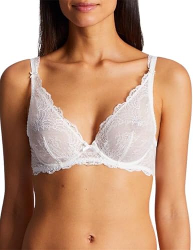 Aubade Womens DANSE DES SENS Plunge Bra, Opale, 80C von Aubade