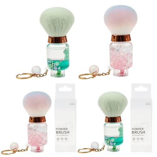 4Pcs Versatile Makeup Brush Soft Skin-Friendly Bristles Hanging Chain for Portability Ergonomic Handle Nail Dust Brush Makeu Up Brushfor Blush and Powder Application Multi-Purpose Cosmetic Tool 4Pcs Versatile Makeup Brush Soft Skin-Friendly Bristles Hanging Chain for Portability Ergonomic Handle Nail Dust Brush Makeu Up Brushfor Blush and Powder Application Multi-Purpose Cosmetic Tool von Aublinto