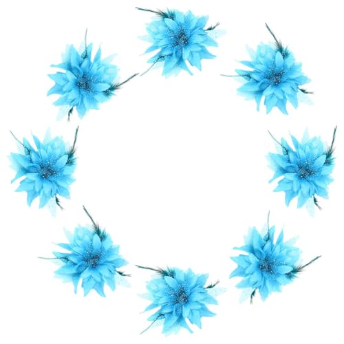 Aublinto Blumen Haarnadel Mädchen Blume Haarschmuck Haarspangen Set Haarclips Kinder Haar Clip Haarschmuck für Teenager Kinder Kleinkinder künstliche Blumen Festival Party Foto 8 Stück Blau Aublinto Blumen Haarnadel Mädchen Blume Haarschmuck Haarspangen Set Haarclips Kinder Haar Clip Haarschmuck für Teenager Kinder Kleinkinder künstliche Blumen Festival Party Foto 8 Stück Blau von Aublinto