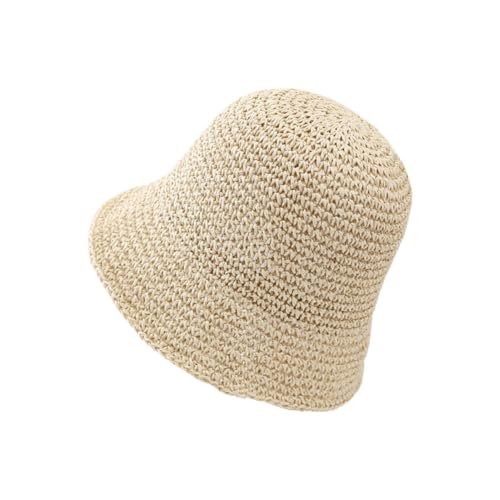 Aublinto Damen Sonnenhut gewebtem Fischerhut Faltbare Strohhut Sommer Fischerhut Stroh Sonnenhut Handgefertigter Strohhut aus luftig gewebtem Papierstroh Aublinto Damen Sonnenhut gewebtem Fischerhut Faltbare Strohhut Sommer Fischerhut Stroh Sonnenhut Handgefertigter Strohhut aus luftig gewebtem Papierstroh von Aublinto