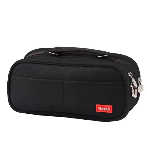 Aublinto Federmäppchen Federtaschen Mäppchen Etui Pencil Case Federmäppchen schreibwarentasche federmäppchen schreibwaren Tasche Mädchen für Frauen Reißverschluss Stiftetui Stifthalter Duarable von Aublinto