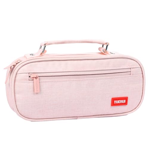 Aublinto Federmäppchen Federtaschen Mäppchen Etui Pencil Case Federmäppchen schreibwarentasche federmäppchen schreibwaren Tasche für Schüler tragbar große Kapazität Schreibwarenetui von Aublinto