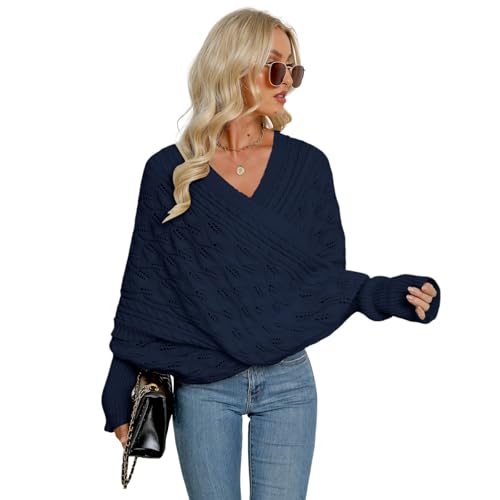 Aublinto Pullover Schal Gestrickter Zopfmusterschal Schal mit Ärmeln für Frauen gestrickter Zopfmuster-umhang Bolero Damen Multifunktionaler Schal Pullover mit Ärmel Lange Wraps Schals Winter Herbst von Aublinto