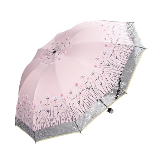 Aublinto Regenschirm UMBRELLA Sturmfest Regenschirm Sturmfest für Regen Taschenschirm - Klein kompakt leicht stark winddicht und sturmfest - für Herren und Damen Outdoor-Aktivitäten von Aublinto