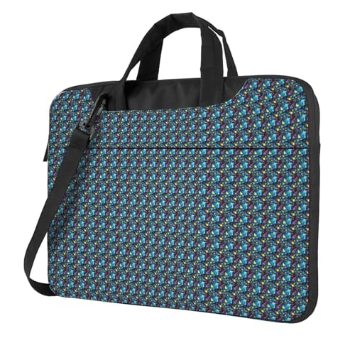 Aubnva Abstrakter Wissenschafts-Chemie-Druck, leicht, vielseitig, Büro-Arbeitstasche, stilvolle und funktionale Laptop-Tasche, für Damen und Herren, Schwarz , 14 inch Aubnva Abstrakter Wissenschafts-Chemie-Druck, leicht, vielseitig, Büro-Arbeitstasche, stilvolle und funktionale Laptop-Tasche, für Damen und Herren, Schwarz , 14 inch von Aubnva