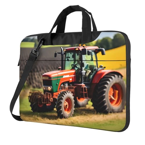 Aubnva Company Farm-Traktoren-Druck, leicht, vielseitig, Büro-Arbeitstasche, stilvolle und funktionale Laptop-Tasche, für Damen und Herren, Schwarz , 14 inch Aubnva Company Farm-Traktoren-Druck, leicht, vielseitig, Büro-Arbeitstasche, stilvolle und funktionale Laptop-Tasche, für Damen und Herren, Schwarz , 14 inch von Aubnva
