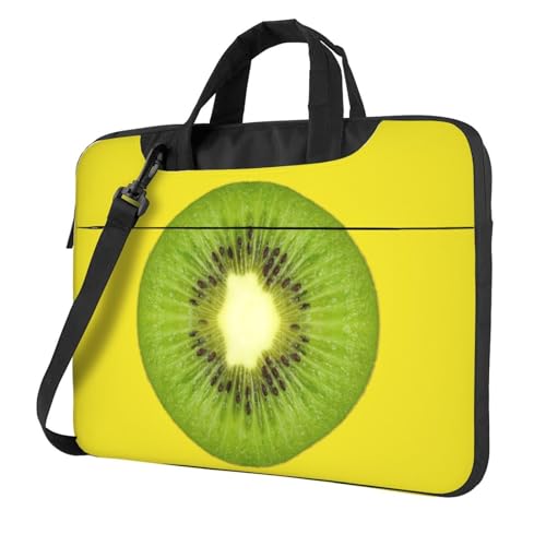 Aubnva Kiwi Slice Print Leichte vielseitige Büro-Arbeitstasche Stilvolle und funktionale Laptoptasche Damen Herren von Aubnva