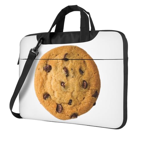 Aubnva Leichte vielseitige Büro-Arbeitstasche mit Schokoladenkeks-Druck, stilvolle und funktionale Laptoptasche, für Damen und Herren, Schwarz , 15.6 inch Aubnva Leichte vielseitige Büro-Arbeitstasche mit Schokoladenkeks-Druck, stilvolle und funktionale Laptoptasche, für Damen und Herren, Schwarz , 15.6 inch von Aubnva