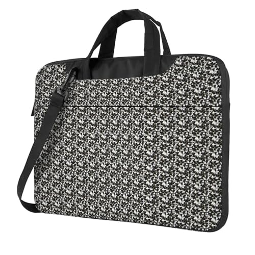 Aubnva Modische, moderne Laptoptasche mit Dreiecksdruck, leicht, vielseitig, Büro, Arbeit, stilvolle und funktionale Laptoptasche, für Damen und Herren, Schwarz , 15.6 inch Aubnva Modische, moderne Laptoptasche mit Dreiecksdruck, leicht, vielseitig, Büro, Arbeit, stilvolle und funktionale Laptoptasche, für Damen und Herren, Schwarz , 15.6 inch von Aubnva