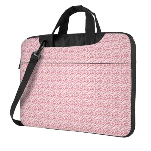 Aubnva Wassermelone mit frischem Obstdruck, leicht, vielseitig, Büro-Arbeitstasche, stilvolle und funktionale Laptoptasche, für Damen und Herren, Schwarz , 13 inch von Aubnva