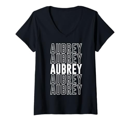 Damen Aubrey T-Shirt mit V-Ausschnitt Damen Aubrey T-Shirt mit V-Ausschnitt von Aubrey Apparel
