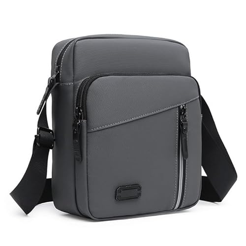 Aucuu Umhängetasche Schultertasche Herren, Wasserdichte Herrentasche zum Umhängen Messenger Bag mit Multi Tasche, Handytasche, Crossbody Bag für Alltag, Business Arbeit und Reise von Aucuu