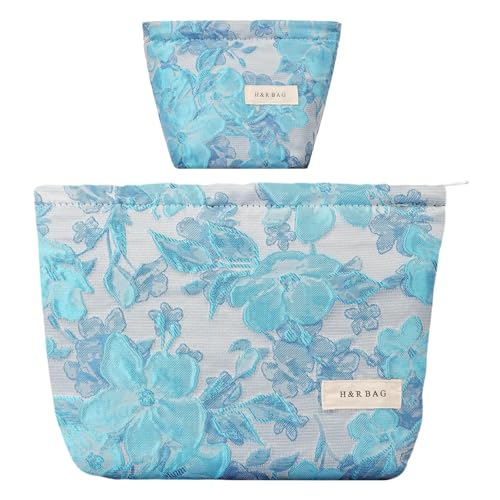 Aucuu Kosmetiktasche Kulturtasche, 2 PCS Make up Tasche, Kosmetiktasche Multifunktionaler, Reisen Kulturtasche, Kosmetiktaschenset, Kulturbeutel Schminktasche Organizer für Damen Mädchen Aucuu Kosmetiktasche Kulturtasche, 2 PCS Make up Tasche, Kosmetiktasche Multifunktionaler, Reisen Kulturtasche, Kosmetiktaschenset, Kulturbeutel Schminktasche Organizer für Damen Mädchen von Aucuu