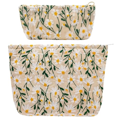 Aucuu Kosmetiktasche Kulturtasche, 2 PCS Make up Tasche, Kosmetiktasche Multifunktionaler, Reisen Kulturtasche, Kosmetiktaschenset, Kulturbeutel Schminktasche Organizer für Damen Mädchen Aucuu Kosmetiktasche Kulturtasche, 2 PCS Make up Tasche, Kosmetiktasche Multifunktionaler, Reisen Kulturtasche, Kosmetiktaschenset, Kulturbeutel Schminktasche Organizer für Damen Mädchen von Aucuu