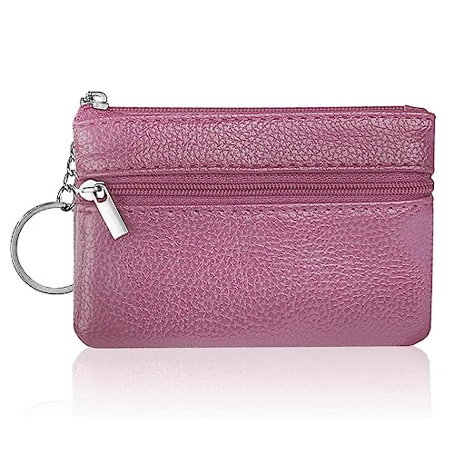 Aucuu Mini Geldbörse Damen, Klein und im Kurzformat Brieftasche Portemonnaie Damen Klein, Münzbeutel Portemonnaie PU Geldbeutel Coin Purse Wallet für Frauen Kinder von Aucuu