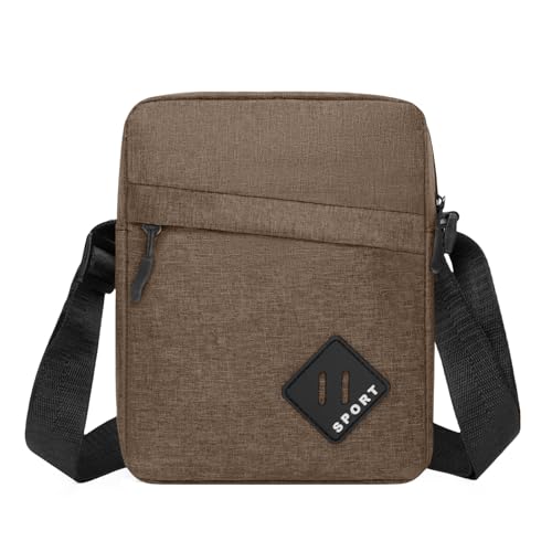 Aucuu Umhängetasche Schultertasche Messenger Bag, Umhängetasche Klein Herren, Oxford Herren Tasche, Herrentasche Zum Umhängen, Handy Schultertasche, Crossbody Handytasche für Arbeit Reise Alltagsleben Aucuu Umhängetasche Schultertasche Messenger Bag, Umhängetasche Klein Herren, Oxford Herren Tasche, Herrentasche Zum Umhängen, Handy Schultertasche, Crossbody Handytasche für Arbeit Reise Alltagsleben von Aucuu