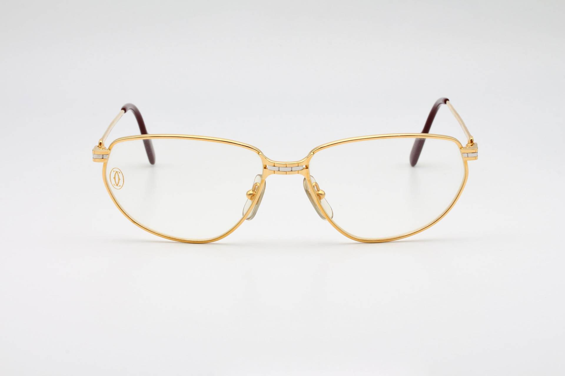 Cartier Panthere Windsor Vintage-Brille, Hergestellt in Frankreich, 90Er Jahre - Neu Aus Altem Lagerbestand von AudaxEyewearCH