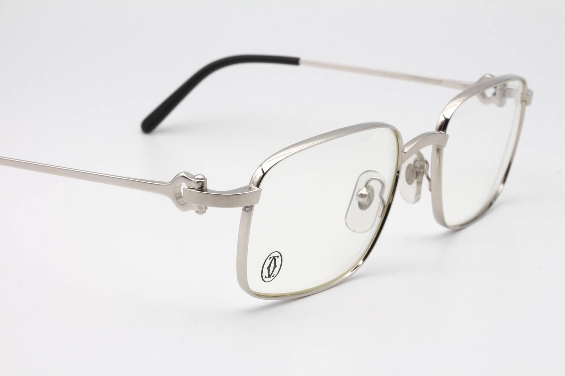 Cartier Temper Vintage-Brille, Hergestellt in Frankreich Der 90Er Jahre - Neuer Alter Lagerbestand von AudaxEyewearCH