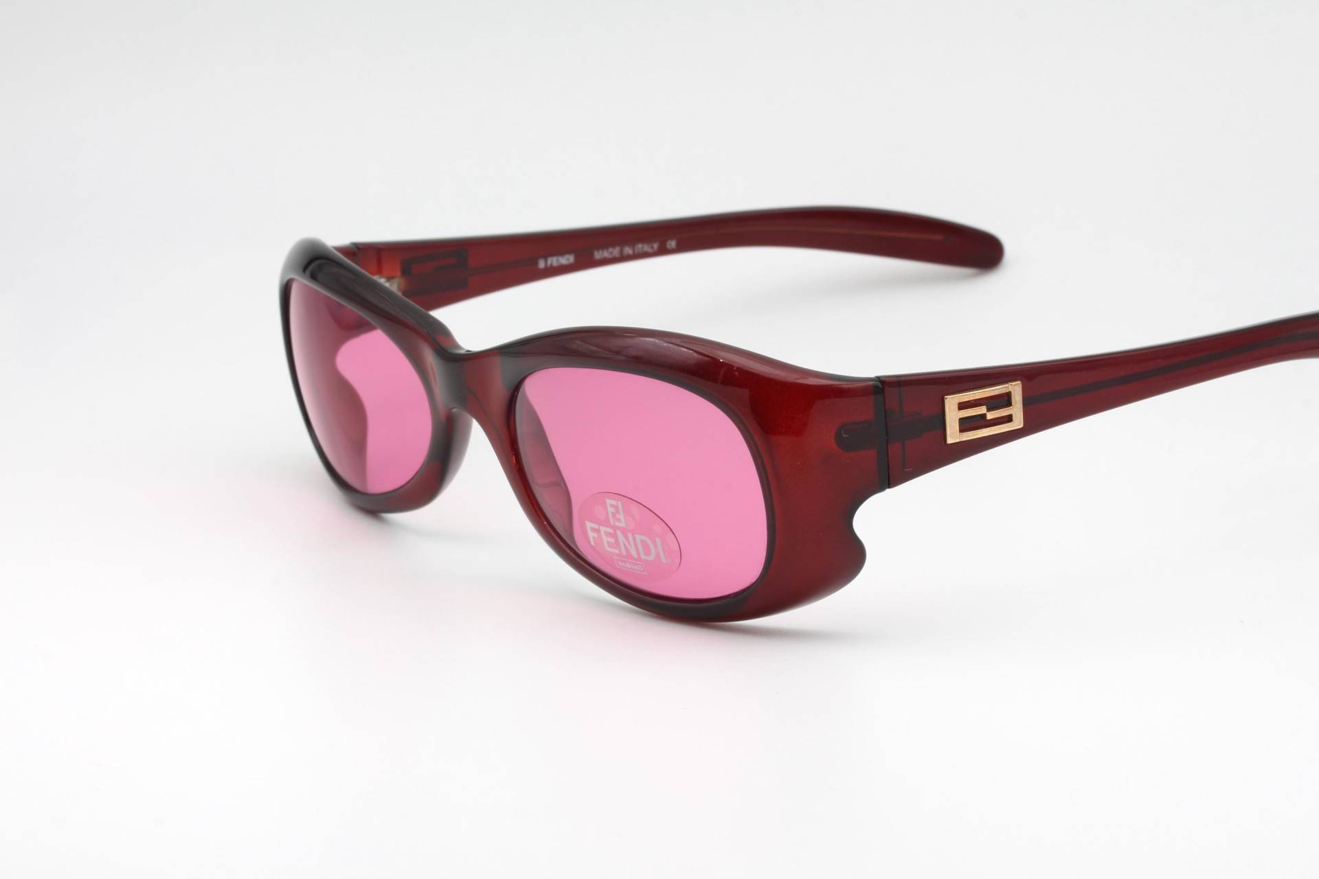 Vintage Sonnenbrille Fendi Sl 7670 Made in Italy 80Er Jahre - Neu Aus Altem Lagerbestand von AudaxEyewearCH