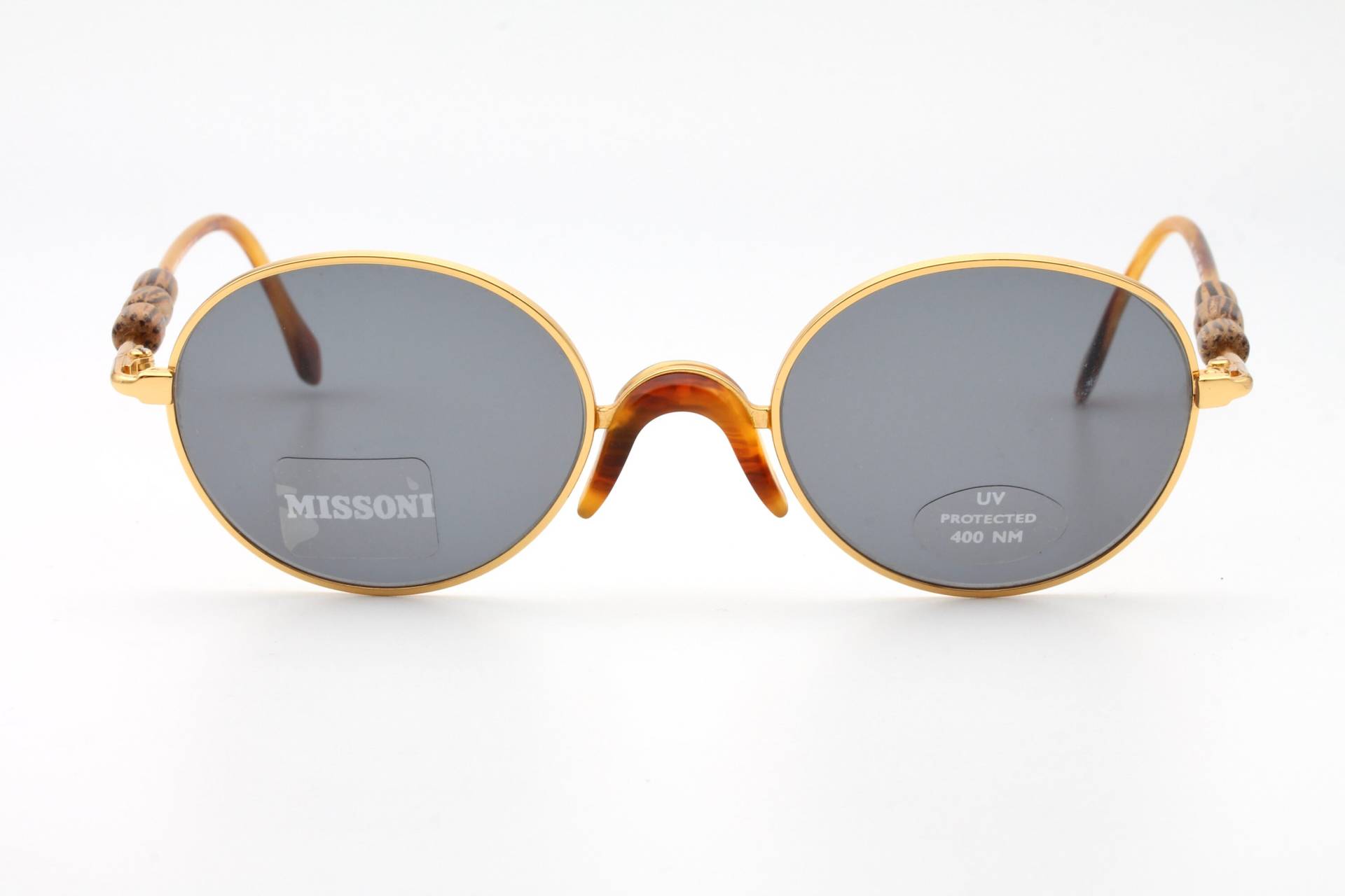 Vintage-Sonnenbrille Missoni M 383, Hergestellt in Italien Aus Den 90Er Jahren - Neuer Alter Lagerbestand von AudaxEyewearCH