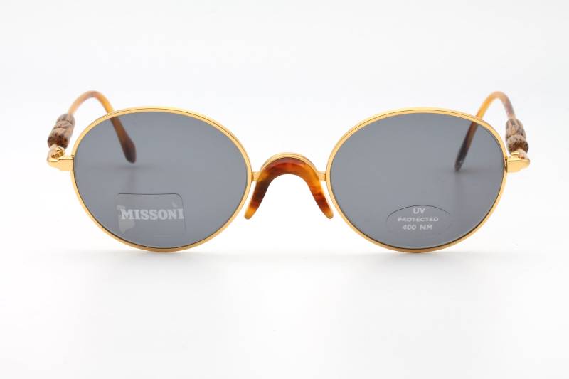 Vintage-Sonnenbrille Missoni M 383, Hergestellt in Italien Aus Den 90Er Jahren - Neuer Alter Lagerbestand von AudaxEyewearCH