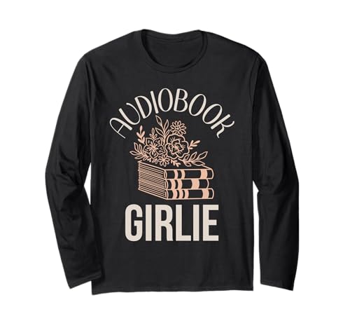 Hörbuch Girlie Frauen Romantik Leser Würzige Bücher Fee Langarmshirt Hörbuch Girlie Frauen Romantik Leser Würzige Bücher Fee Langarmshirt von Audio Book Lover Gifts