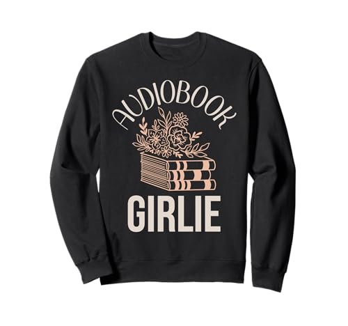 Hörbuch Girlie Frauen Romantik Leser Würzige Bücher Fee Sweatshirt von Audio Book Lover Gifts