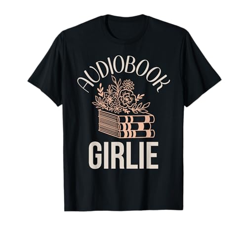 Hörbuch Girlie Frauen Romantik Leser Würzige Bücher Fee T-Shirt Hörbuch Girlie Frauen Romantik Leser Würzige Bücher Fee T-Shirt von Audio Book Lover Gifts